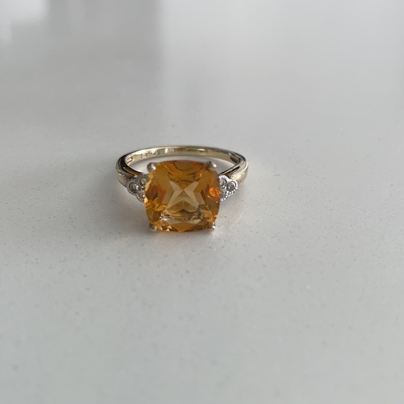 Citrine ring - Picture 3 of 9